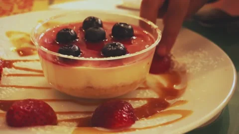 Delicious Dessert  Video stock 238048417