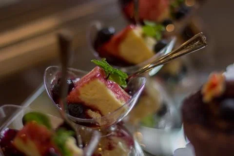 Delicious desserts Stock Photos