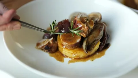 Delicious dinner Stock Footage 168057328