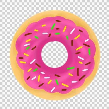 Delicious donut Stock Illustration