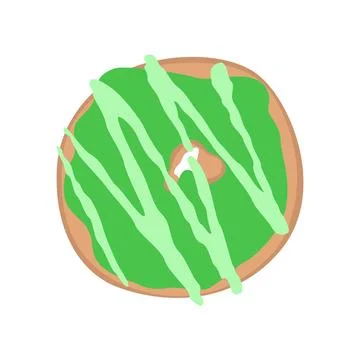 Delicious donuts Stock Illustration
