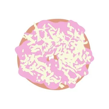 Delicious donuts vector Stock Illustration
