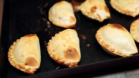 Delicious empanadas Stock Footage 103331621