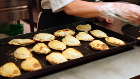 Delicious empanadas Stock Footage 103331625