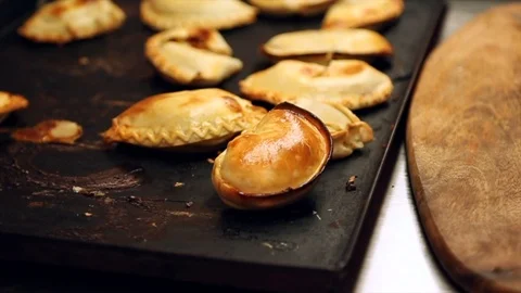 Delicious empanadas Stock Footage 103331641