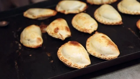 Delicious empanadas Stock Footage 103331647