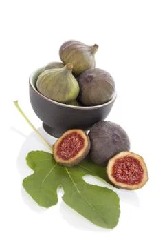Delicious figs. Foto stock