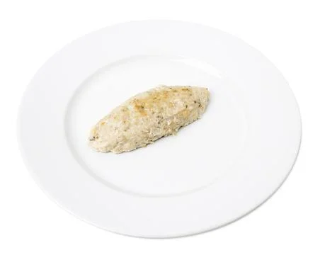 Delicious fish cutlet. Stock Photos