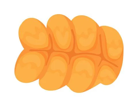 Delicious fresh bread Stock Illustration