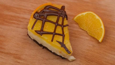 Delicious fresh cake Stock Footage 261293193