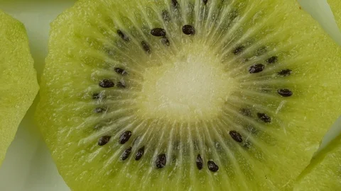 Delicious fresh kiwi Stock Footage 102179546