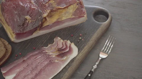 Delicious fresh meats Stock Footage 66600896
