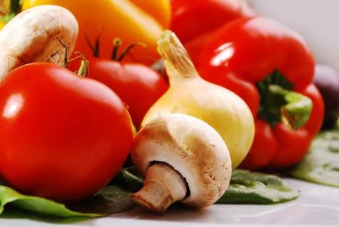 Delicious fresh vegetables Stock Photos