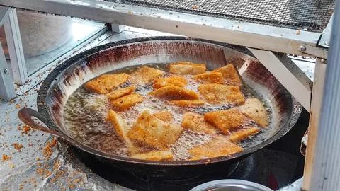 Delicious Fried Nuggets Foto stock