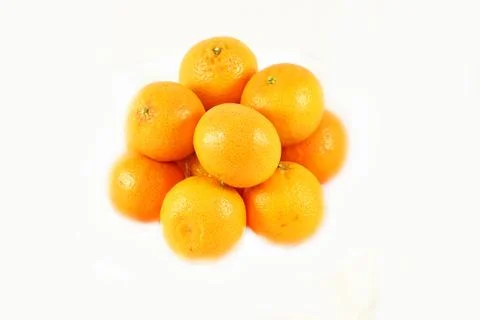 Delicious fruits tangerines Stock Photos