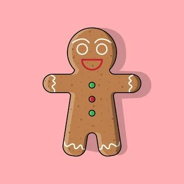 Delicious Ginger Bread Stock Illustration