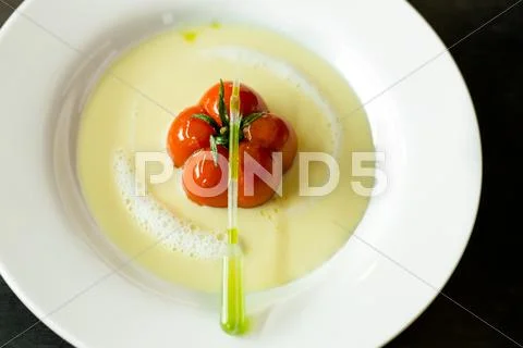 Delicious gourmet food Stock Photos