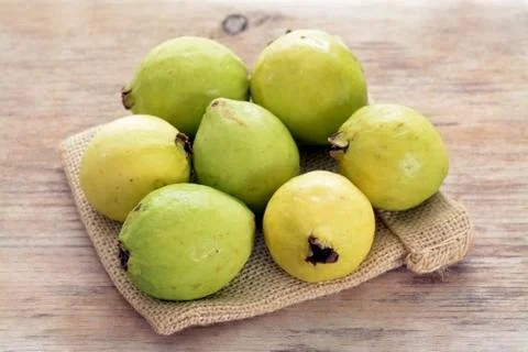 Delicious guava fruit Stock Photos