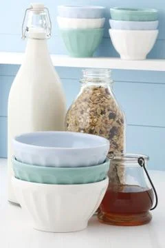 Delicious healthy breakfast Foto stock