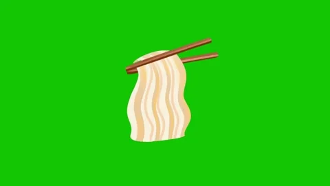 Delicious Instant Noodles Animation Loop 스톡 동영상 341541807