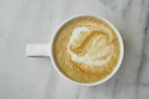 Delicious Latte Coffee Stock Photos