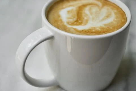 Delicious Latte Coffee Stock Photos