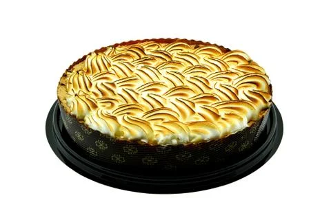 Delicious lemon meringue pie Stock Photos