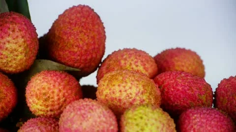 Delicious lychee. 库存影片 11118601