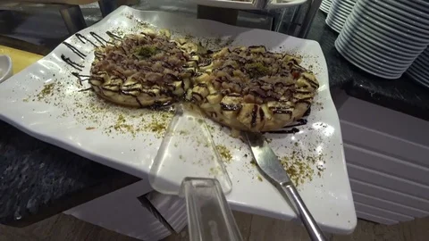 Delicious many different kinds of dessert 6 스톡 동영상 76972437