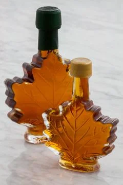 Delicious maple syrup Stock Photos