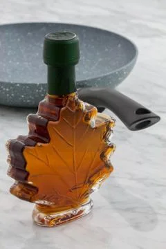 Delicious maple syrup Stock Photos