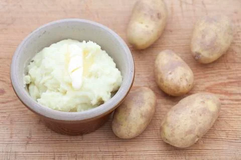 Delicious mashed potato Фото