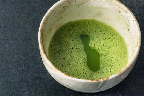 Delicious matcha drink. Stock Photos