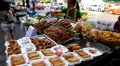 Delicious meat ball on the street of Bangkok, Thailand HD Footage