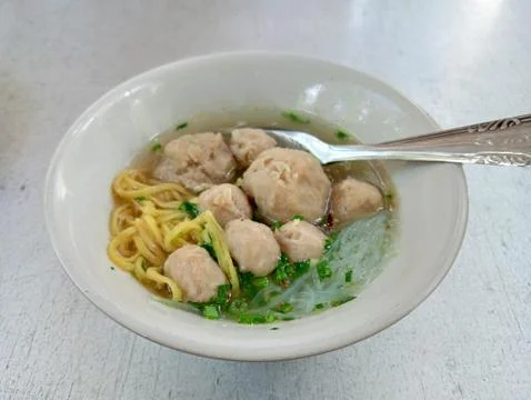 Delicious meatball Stock Photos