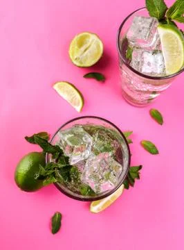 Delicious mojito Stock Photos