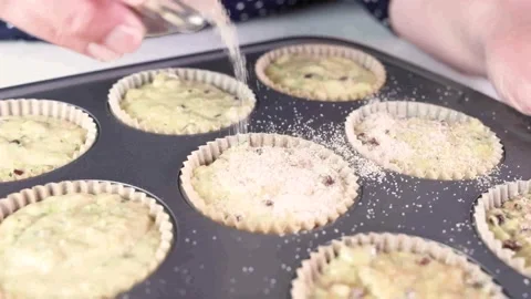 Delicious Muffins Stock Footage 219241630