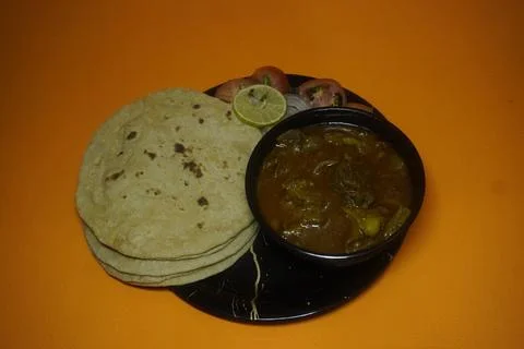 Delicious Mutton Curry, also called Ahuna or Handi Meat Фото