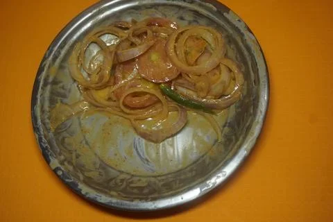 Delicious Mutton Curry, also called Ahuna or Handi Meat Фото