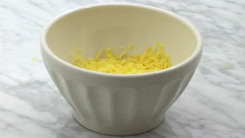 Delicious parmesan cheese Stock Footage 282734508