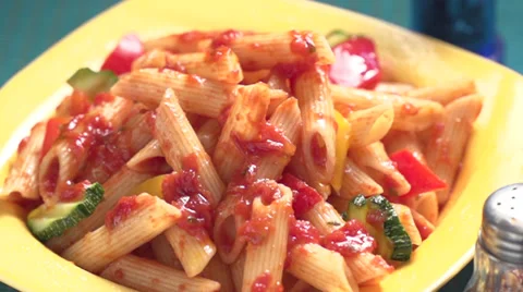 Delicious Pasta Stock Footage 39496232
