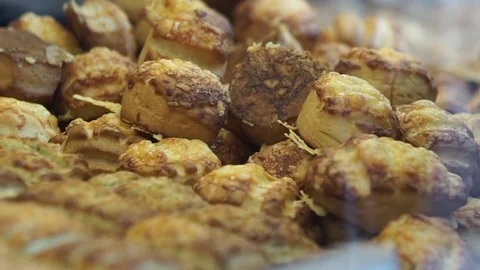 Delicious pastry Stock Footage