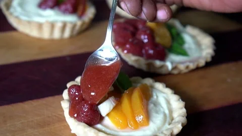 Delicious Pastry Stock-Footage 222208599