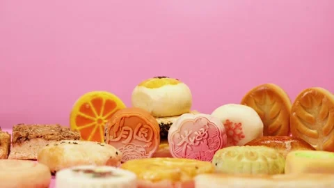 Delicious pastry Vídeo Stock 345654551