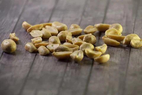 Delicious peanut 库存照片