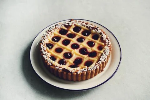 Delicious pie Stock Photos
