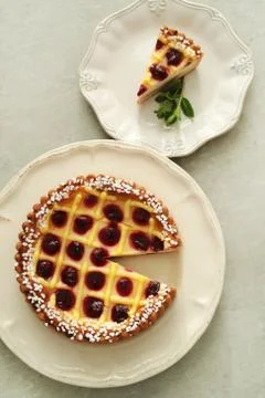 Delicious pie Stock Photos