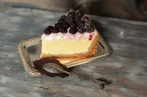 A delicious piece of cake Stock Photos