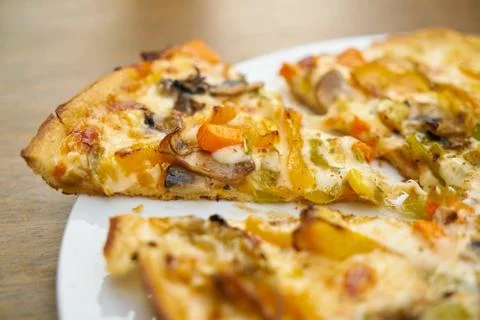 Delicious Pizza Background Stock Photos