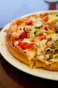 Delicious pizza Stock Photos